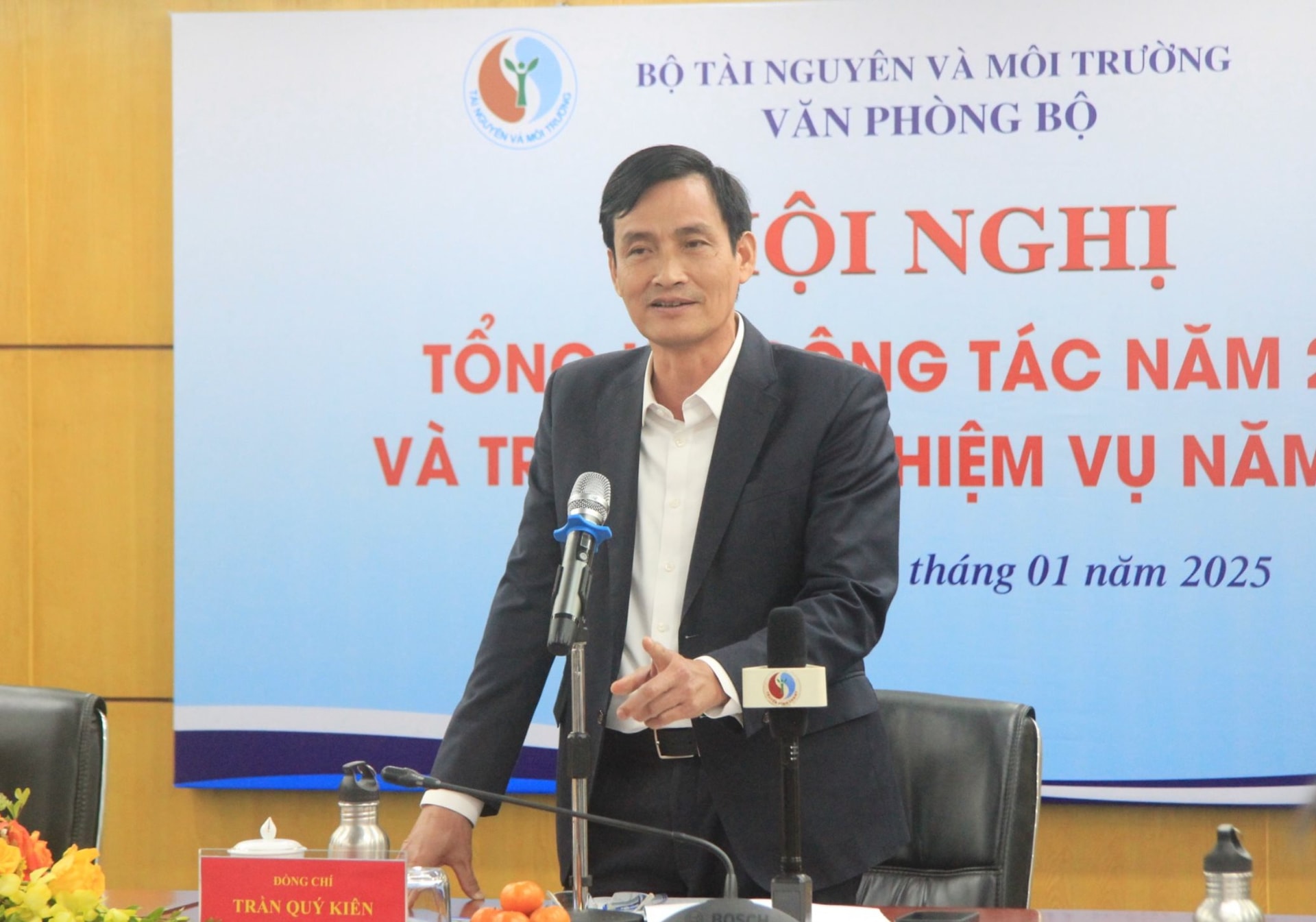 Văn phòng Bộ TN&MT triển khai nhiệm vụ năm 2025